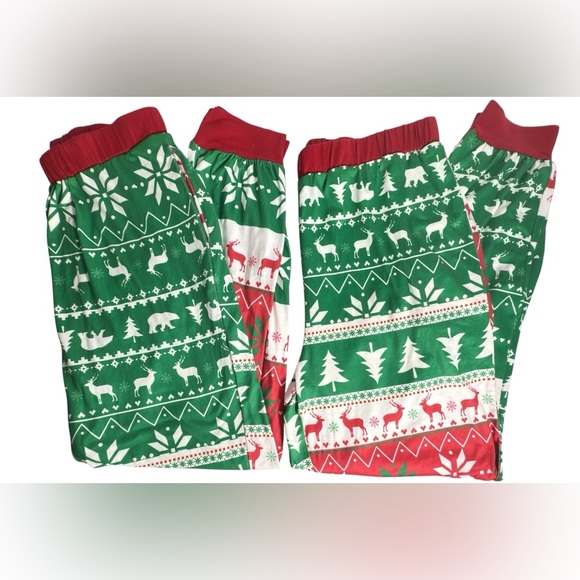 Holiday Cheer Women's Pajama Set - Red and Green - Picture 5 of 12